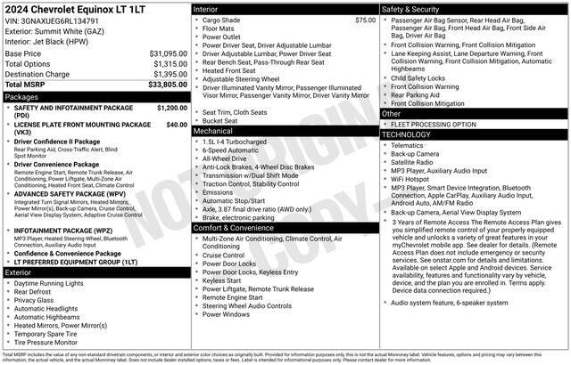 2024 Chevrolet Equinox LT