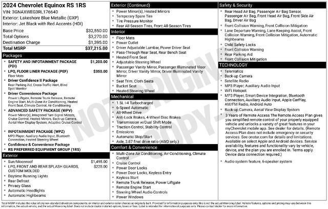 2024 Chevrolet Equinox RS