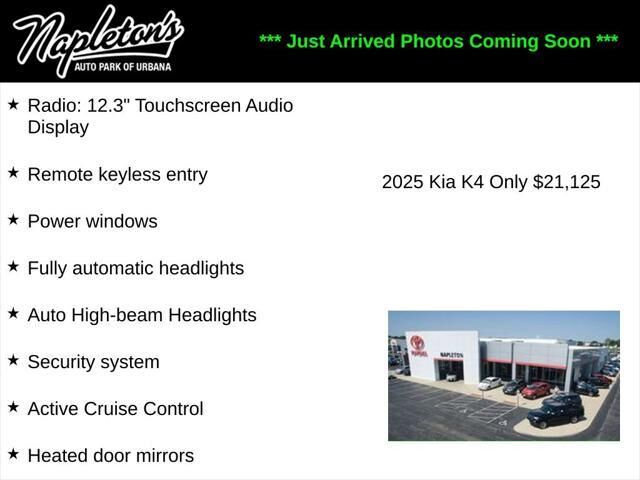 2025 Kia K4 LXS