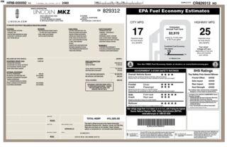 2012 Lincoln MKZ Base