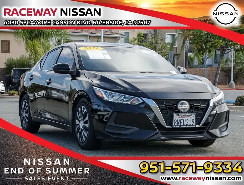 2021 Nissan Sentra S — photo 1 of 10