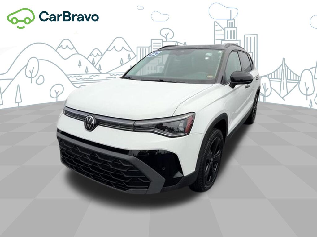 2025 Volkswagen Taos SE Black — photo 1 of 7