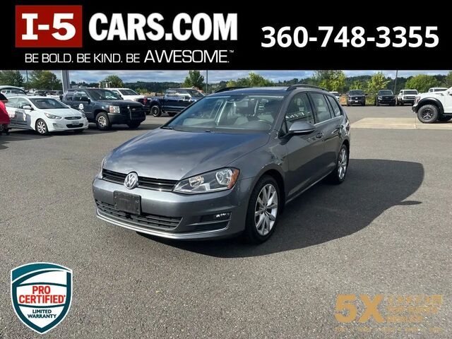 2016 Volkswagen Golf SportWagen TSI S