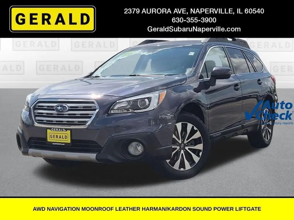 2017 Subaru Outback 2.5i Limited — photo 1 of 13
