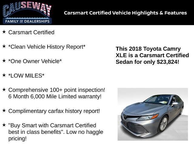 2018 Toyota Camry XLE V6
