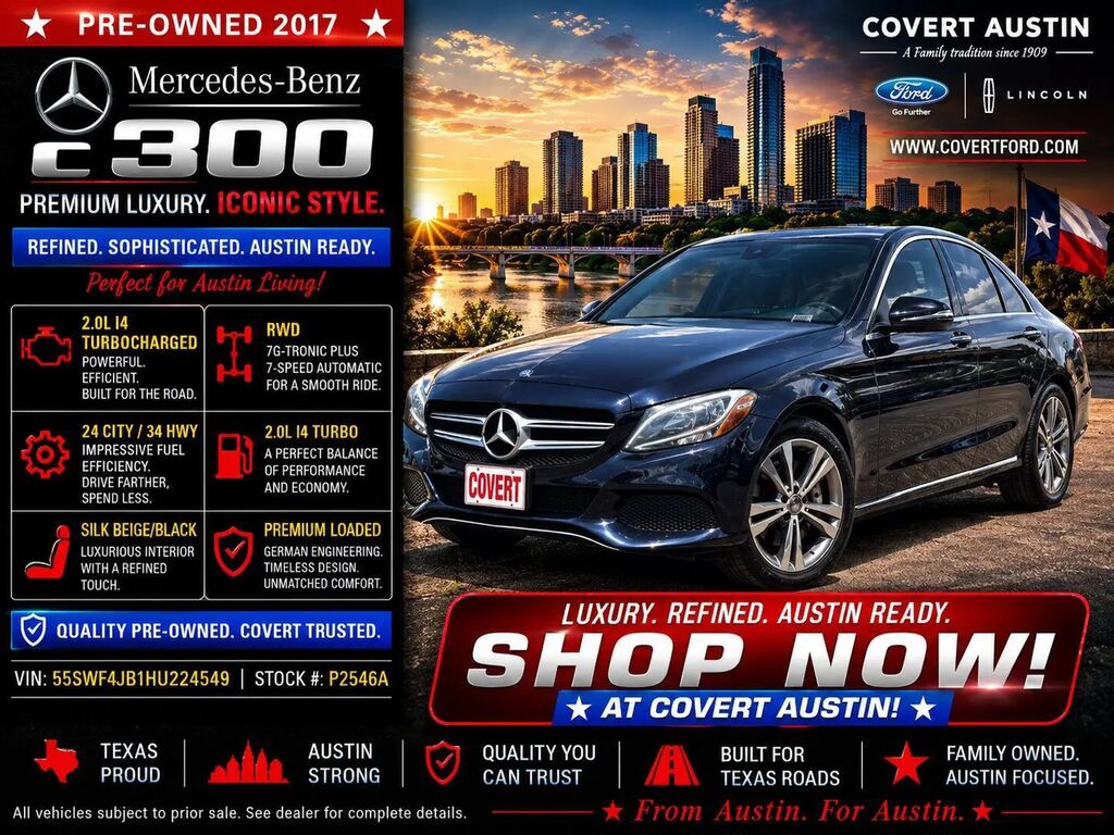 2017 Mercedes-Benz C-Class C 300