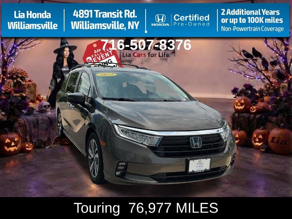 2022 Honda Odyssey Touring — photo 1 of 13