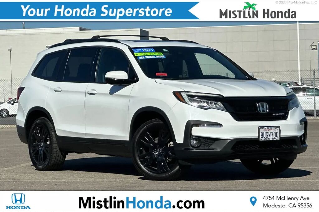 2021 Honda Pilot Black Edition — photo 1 of 13