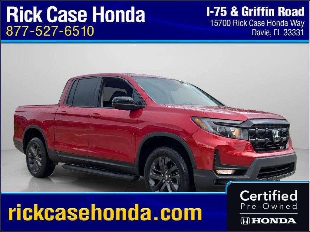 2024 Honda Ridgeline AWD SPORT — photo 1 of 6