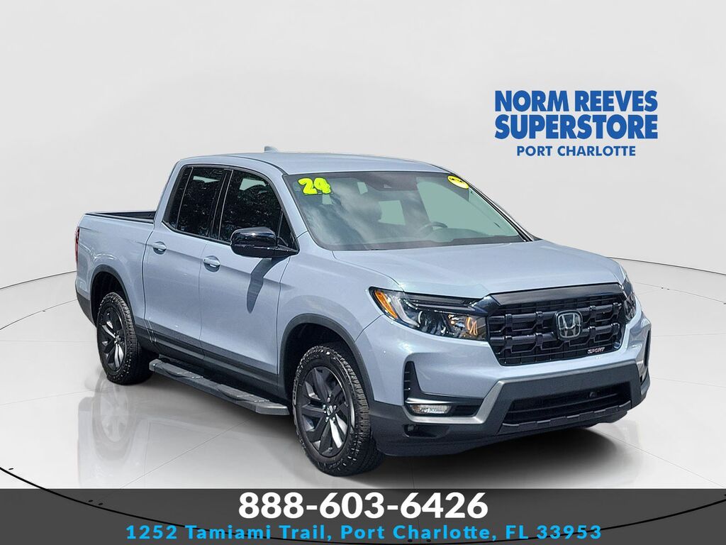2024 Honda Ridgeline AWD SPORT — photo 1 of 7
