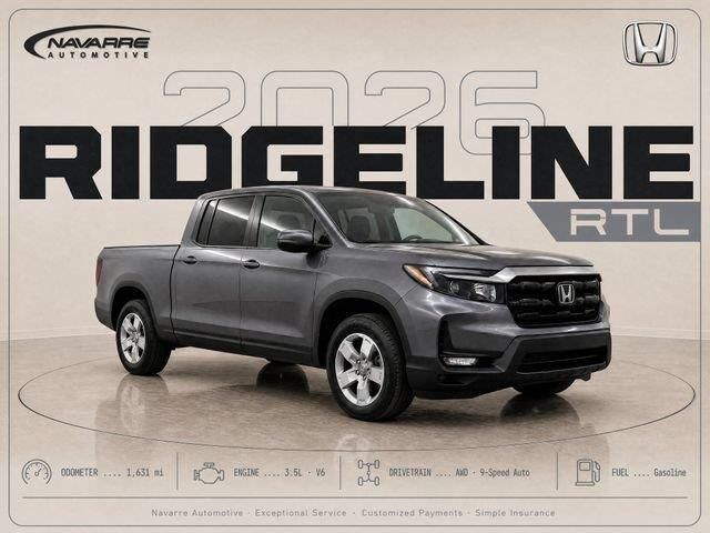 2026 Honda Ridgeline RTL — photo 1 of 13