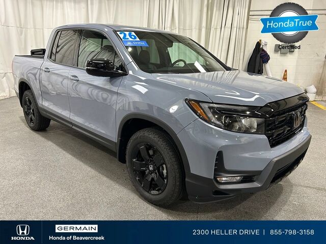 2026 Honda Ridgeline Black Edition
