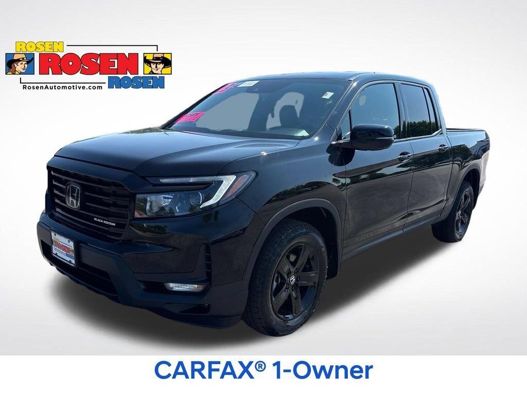 2023 Honda Ridgeline Black Edition — photo 1 of 13