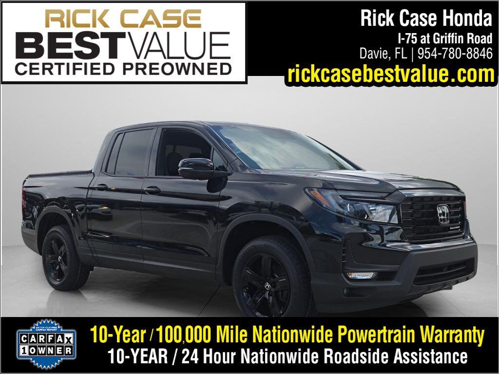 2023 Honda Ridgeline AWD BLACK EDITION — photo 1 of 6