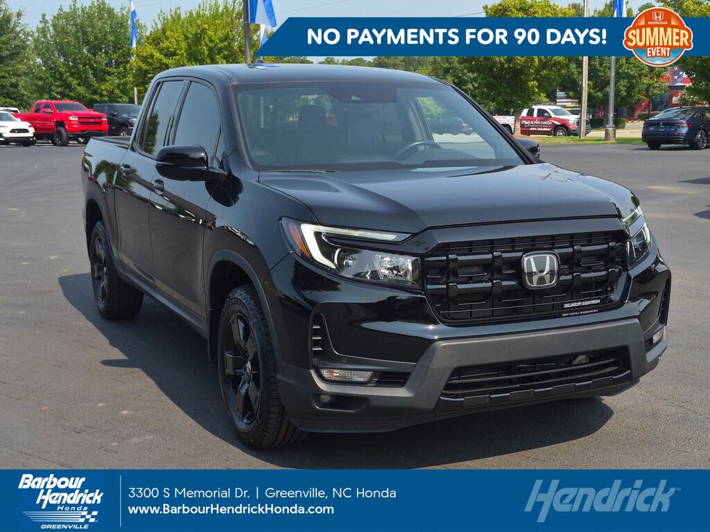 2024 Honda Ridgeline AWD BLACK EDITION — photo 1 of 7