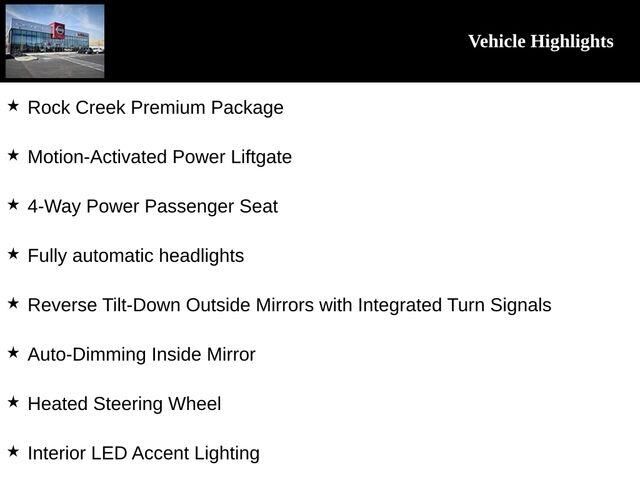 2025 Nissan Rogue Rock Creek