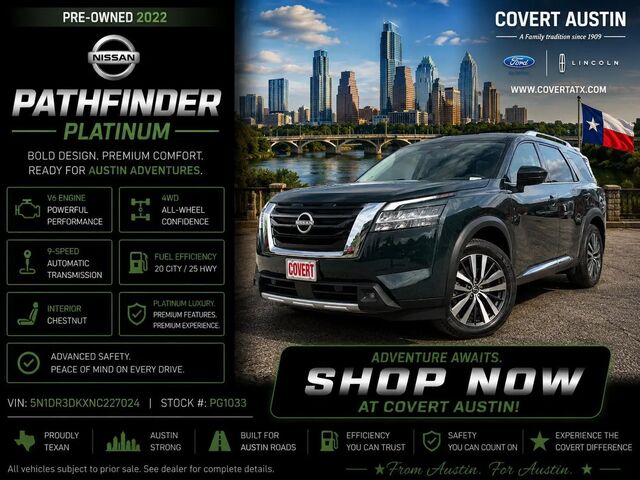 2022 Nissan Pathfinder Platinum