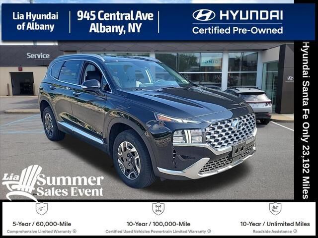 2023 Hyundai SANTA FE Hybrid Blue