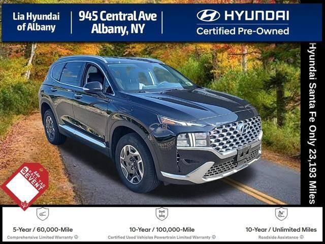 2023 Hyundai SANTA FE Hybrid Blue — photo 1 of 13