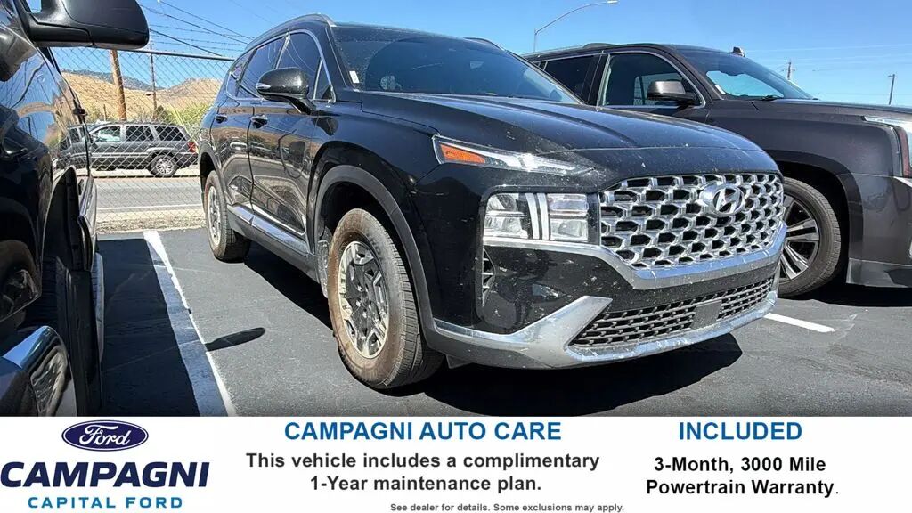 2023 Hyundai SANTA FE Hybrid Blue — photo 1 of 3