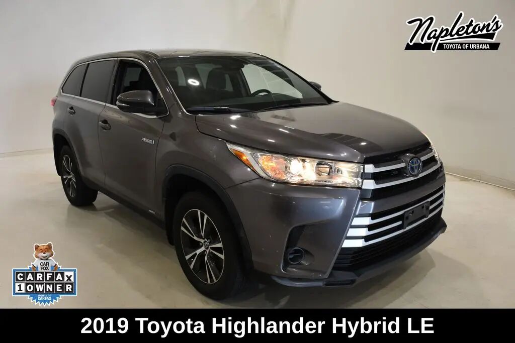 2019 Toyota Highlander Hybrid LE — photo 1 of 13
