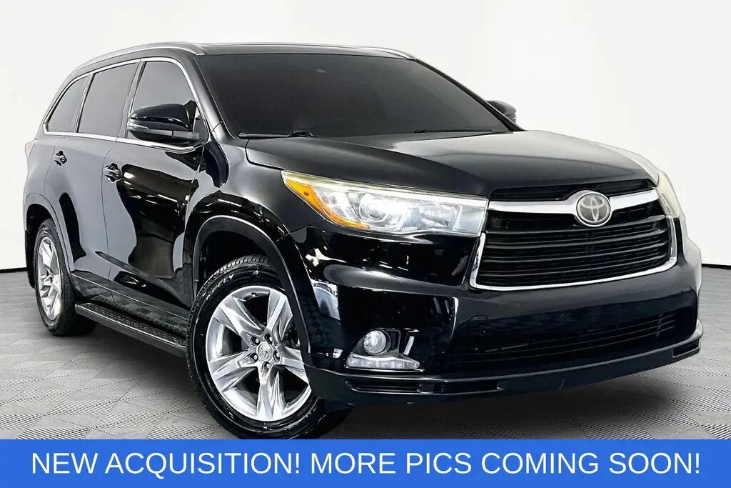 2015 Toyota Highlander Limited — photo 1 of 13