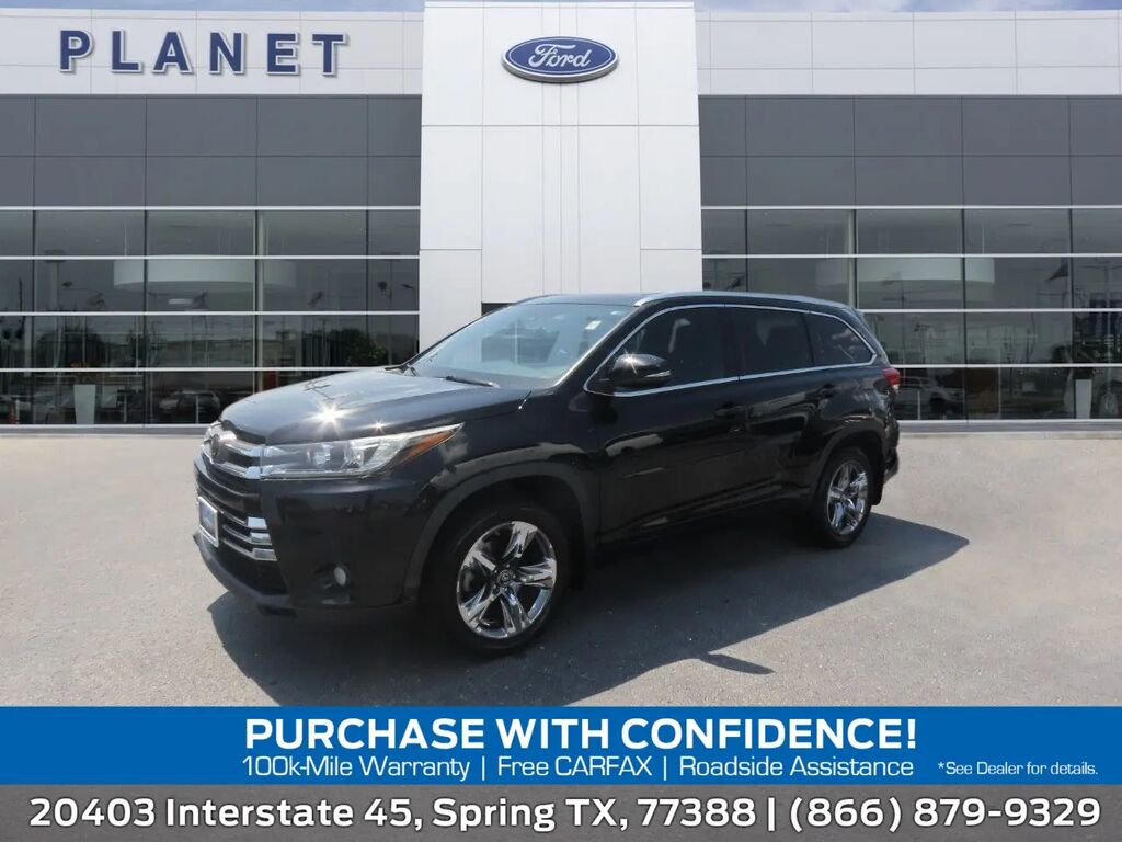 2018 Toyota Highlander Limited — photo 1 of 11