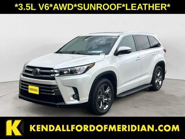 2019 Toyota Highlander Limited Platinum — photo 1 of 1