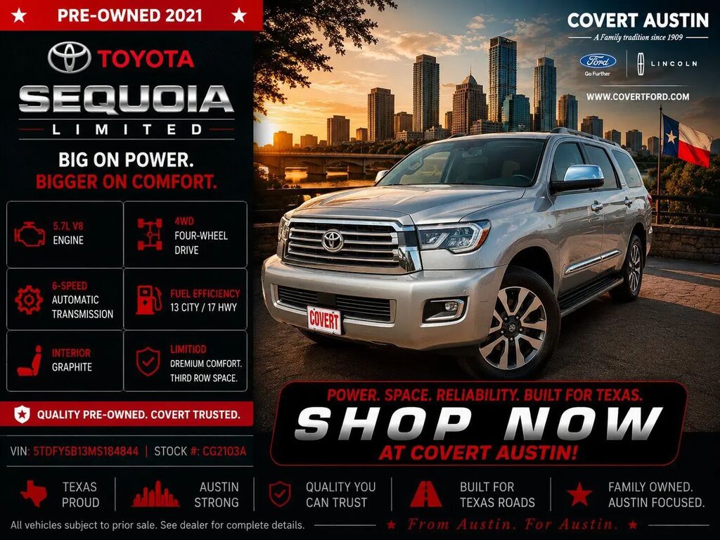 2021 Toyota Sequoia Limited — photo 1 of 13