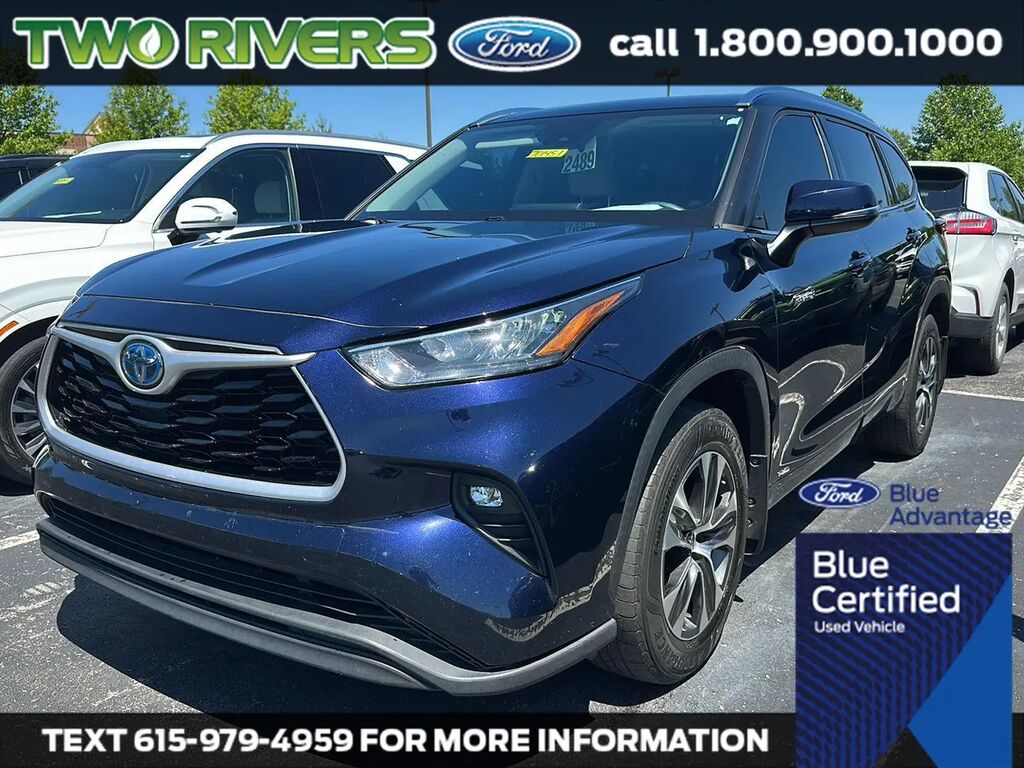 2020 Toyota Highlander Hybrid XLE — photo 1 of 3