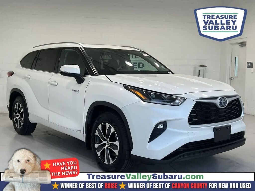2021 Toyota Highlander Hybrid XLE — photo 1 of 13