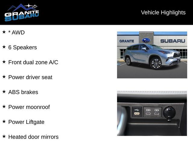 2022 Toyota Highlander XLE