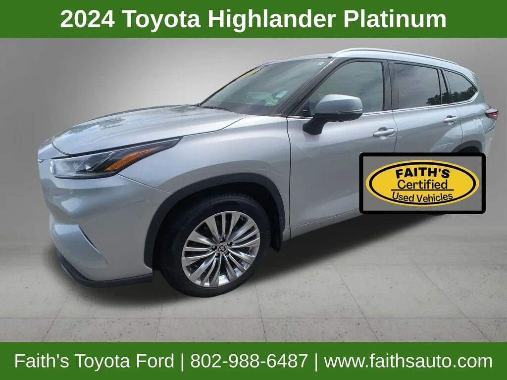 2024 Toyota Highlander Platinum — photo 1 of 13