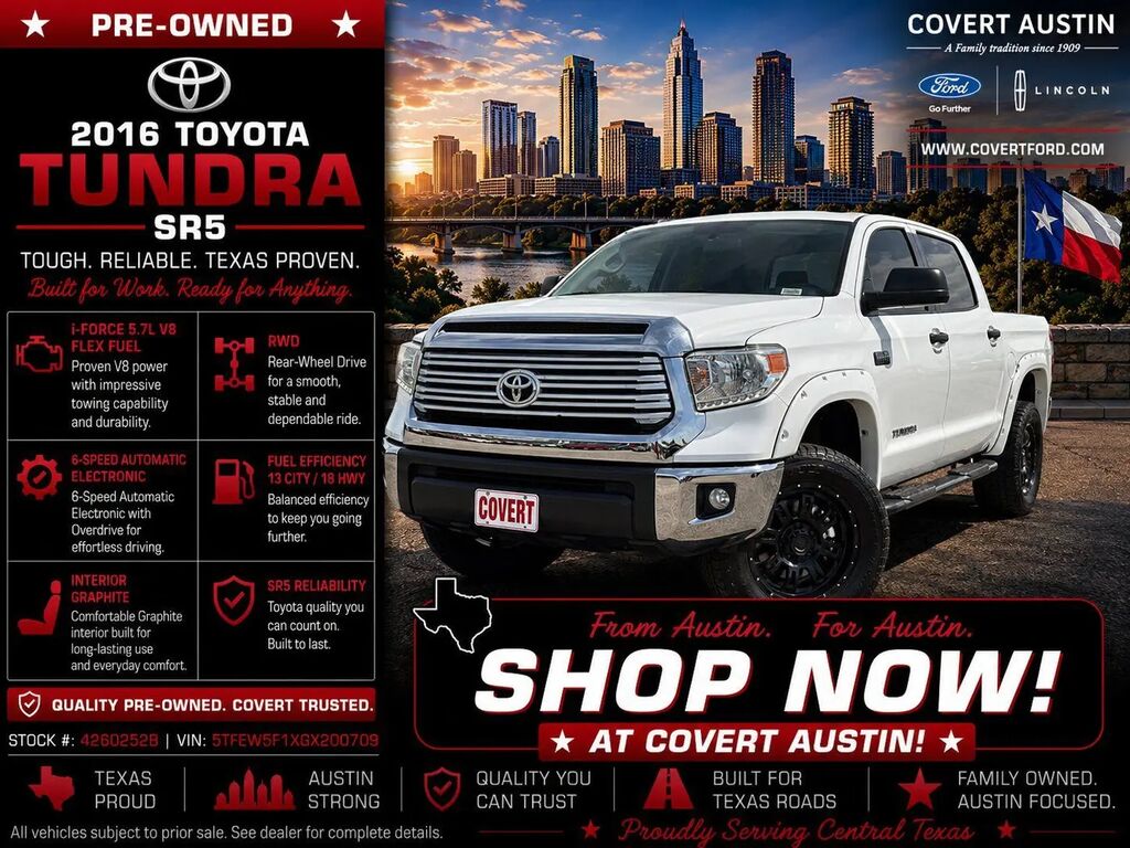 2016 Toyota Tundra SR5 — photo 1 of 27
