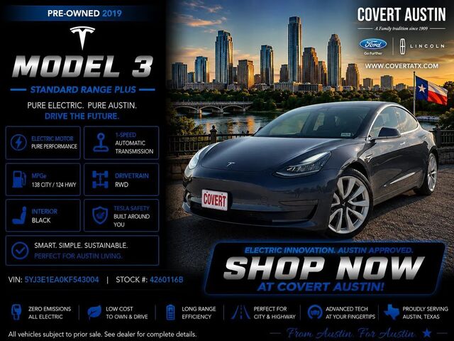 2019 Tesla Model 3 Standard Range