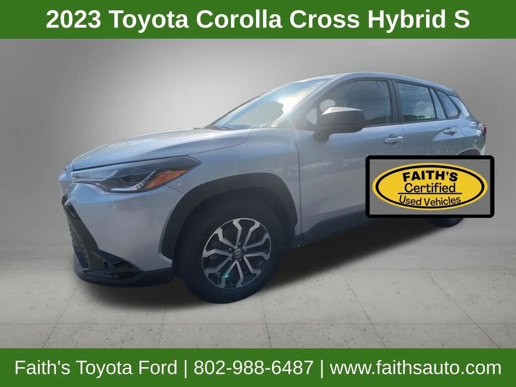 2023 Toyota Corolla Cross Hybrid S — photo 1 of 13
