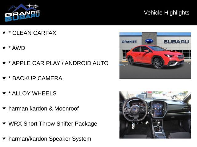 2022 Subaru WRX Premium