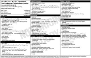 2025 Mazda CX-5 2.5 S Premium Plus