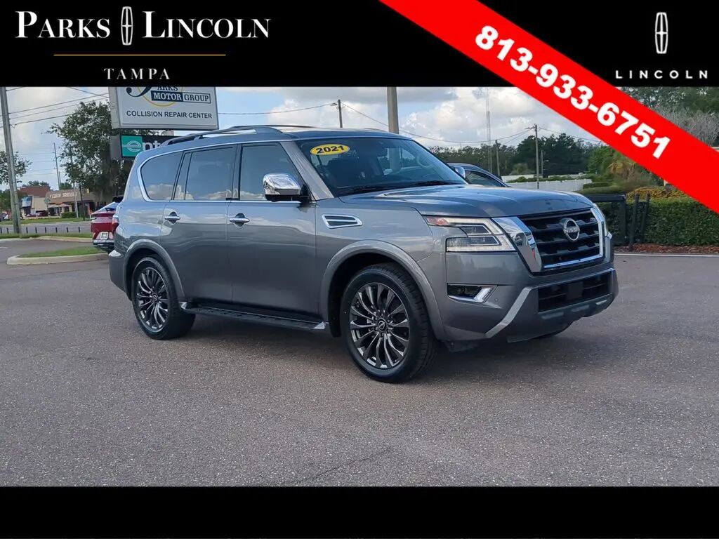 2021 Nissan Armada Platinum — photo 1 of 13