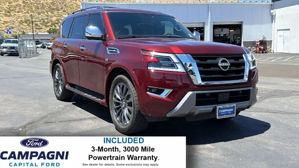 2021 Nissan Armada Platinum — photo 1 of 13