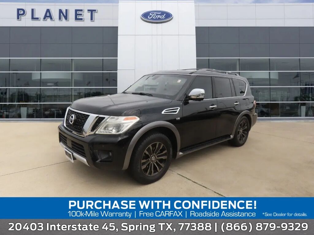 2017 Nissan Armada Platinum — photo 1 of 13