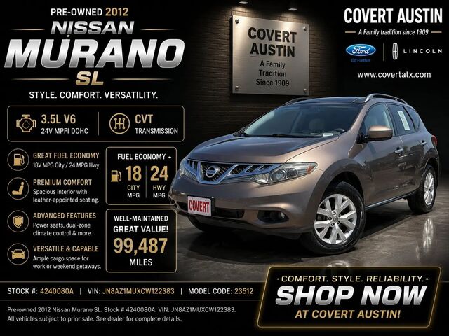 2012 Nissan Murano S