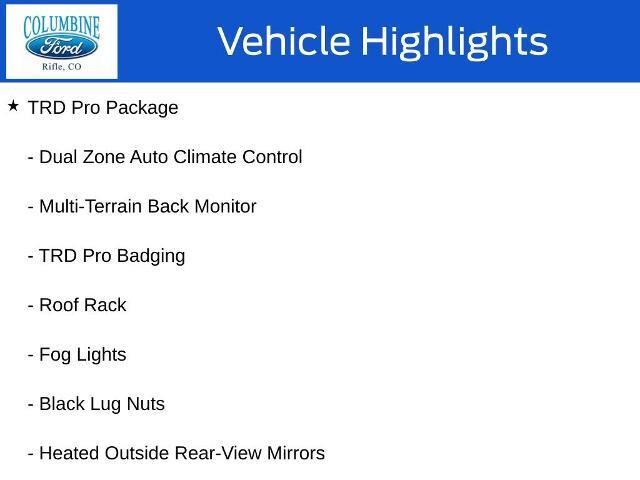 2023 Toyota 4Runner TRD Pro