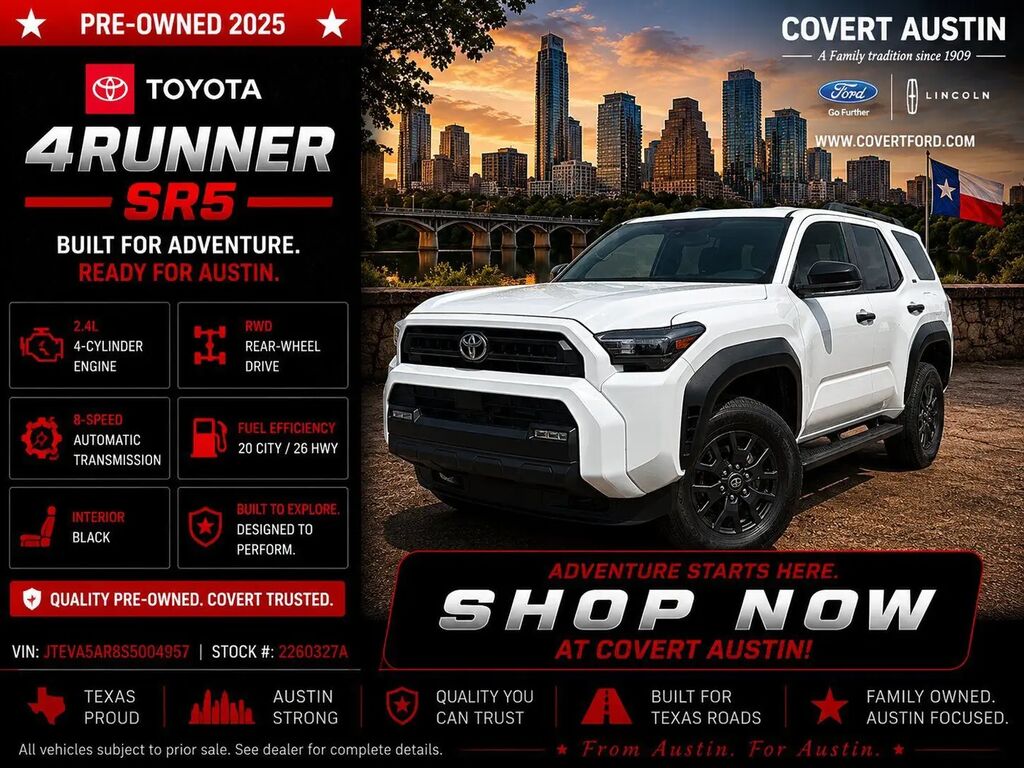 2025 Toyota 4Runner SR5 — photo 1 of 13