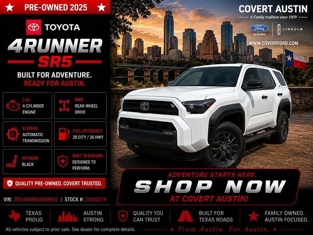 2025 Toyota 4Runner SR5