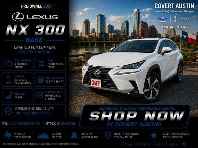 2021 Lexus NX 300 Base — photo 1 of 3