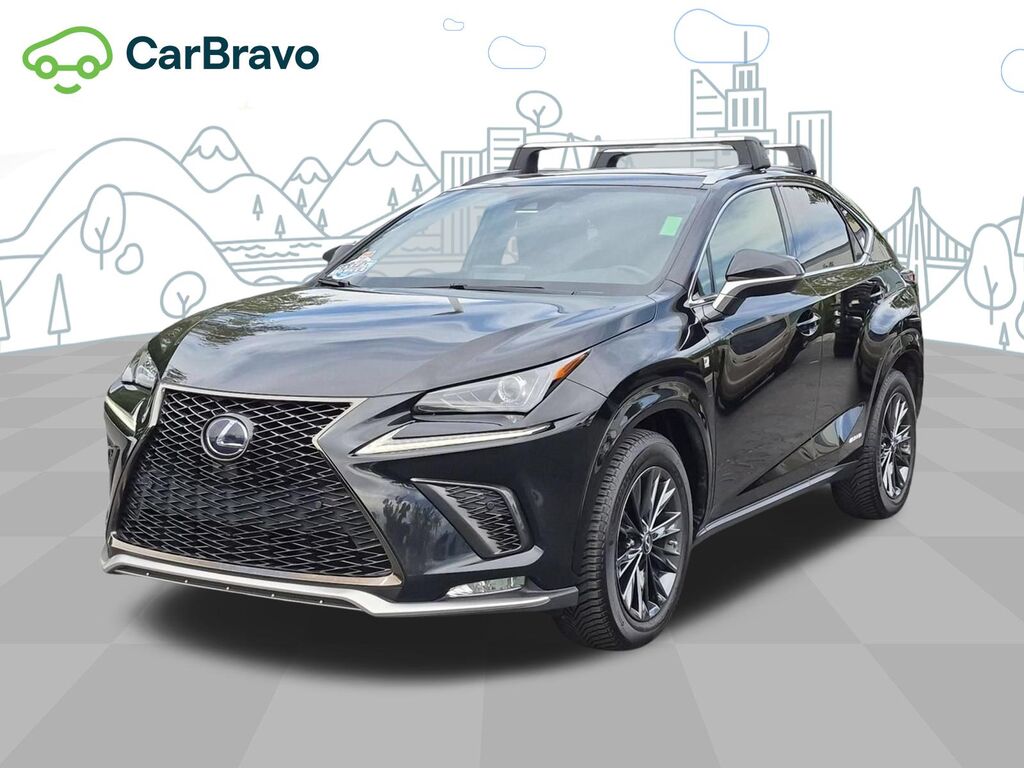 2021 Lexus NX F SPORT Black Line — photo 1 of 7