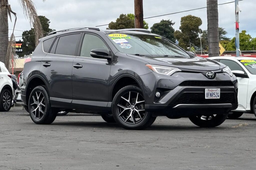 2018 Toyota RAV4 SE — photo 1 of 10