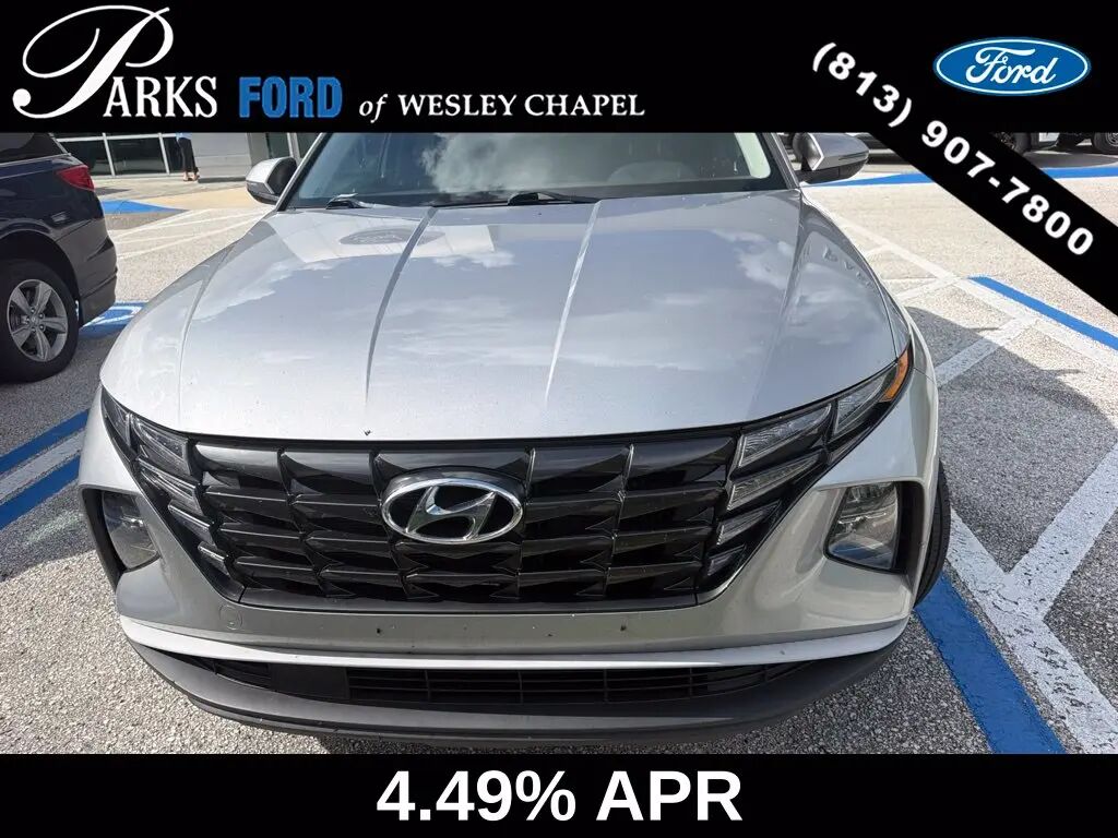 2022 Hyundai TUCSON Hybrid Blue — photo 1 of 8