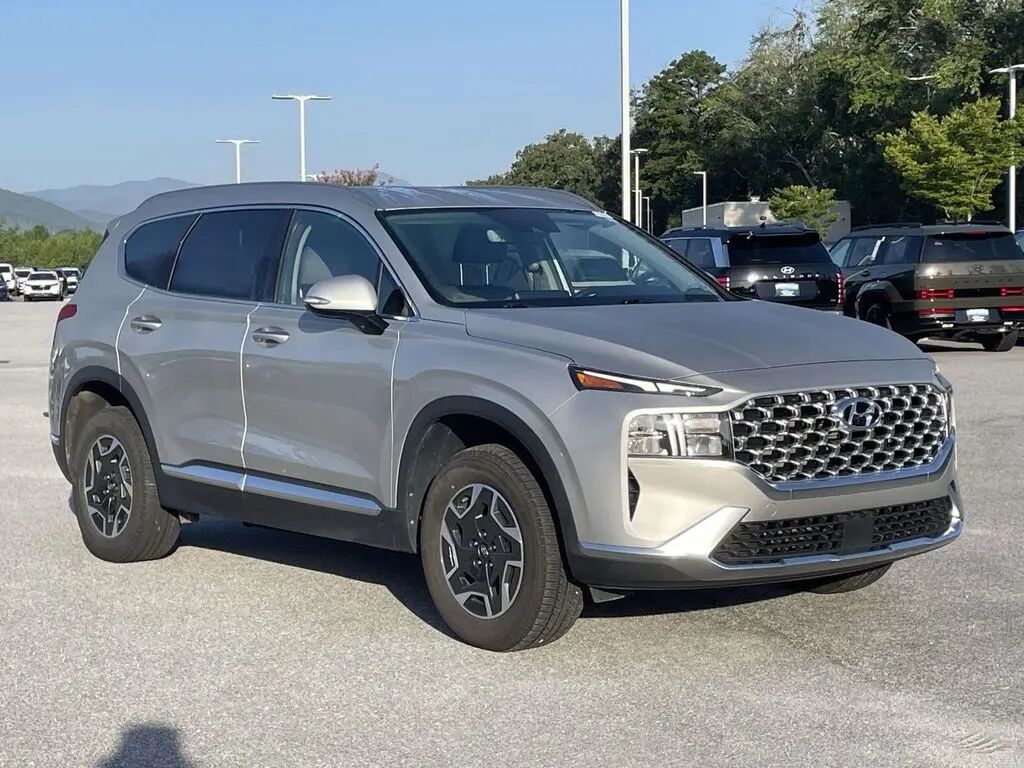 2022 Hyundai SANTA FE Hybrid Blue — photo 1 of 13